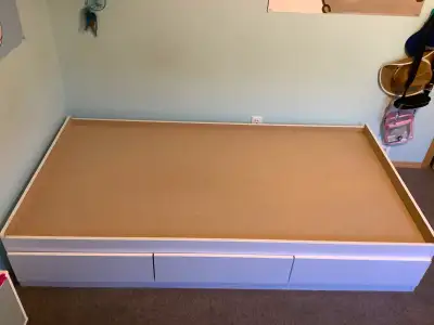 Twin Platfrom Bed with Storage, View more
