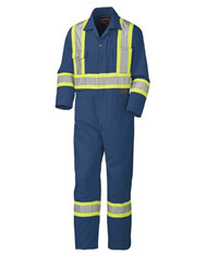 Pioneer Safety Poly/Cotton Coveralls BlueSize 60T