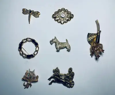 Fashion Brooches / Each $ 10, View more