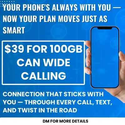 Cell Phone Plan: Enjoy Reliable Mobile Coverage for Just $39, View more