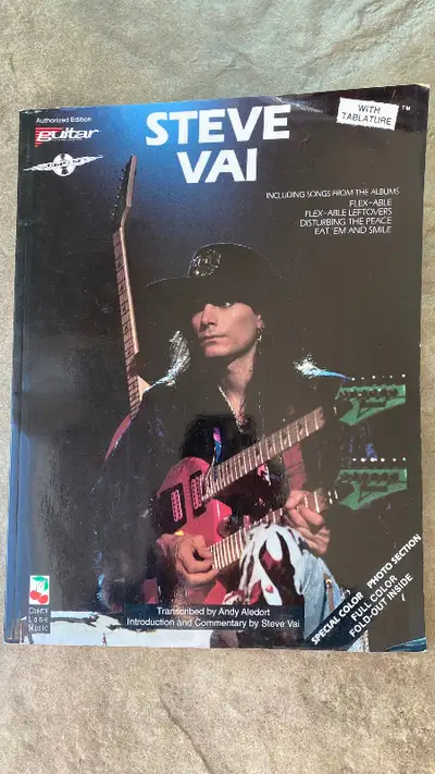 Livre tablature Steve Vai, View more