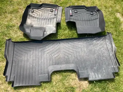 WeatherTech floormats for Ford F150 CrewMax.