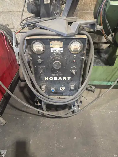 Hobart welder with Miller wire feeder. 600V\3. Works good, was calibrated a couple years ago. Can tr...