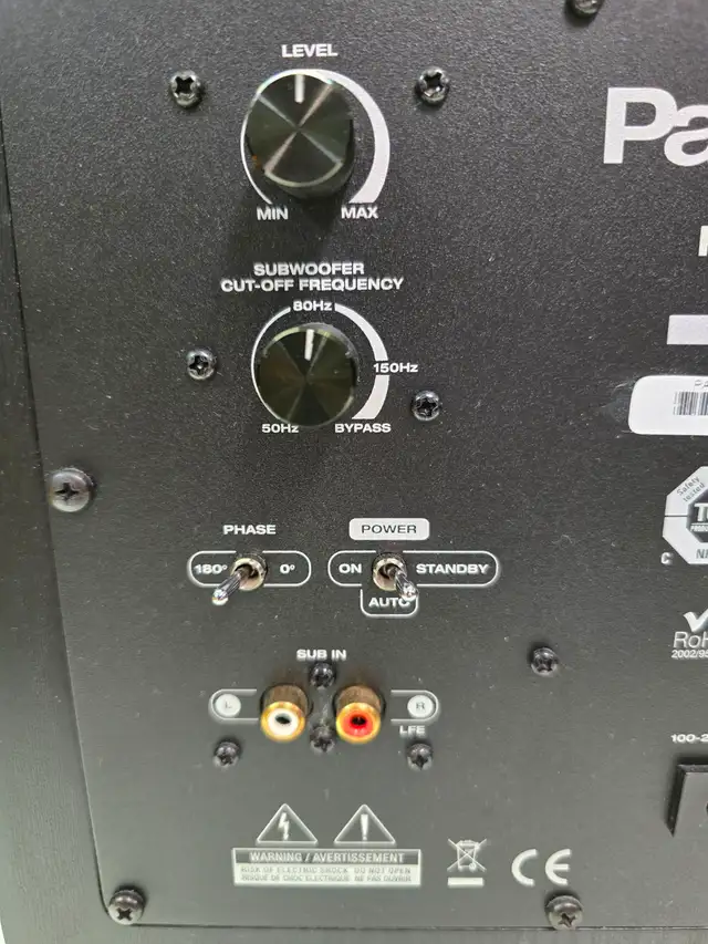 PARADIGM STEREO SUBWOOFER | Stereo Systems & Home Theatre | Edmonton ...