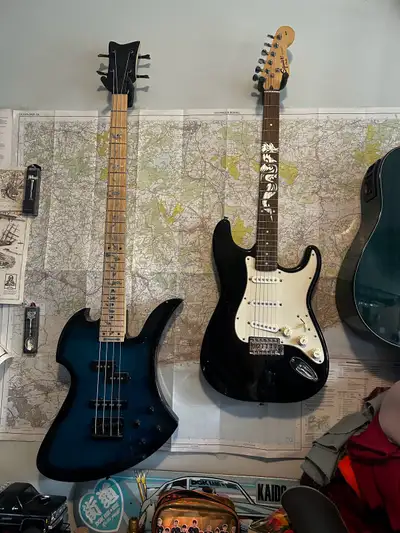 Bass and Electric Guitar , View more