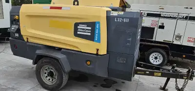 2019 ATLAS COPCO XATS 400  CFM MOBILE DIESEL AIR COMPRESSOR, View more