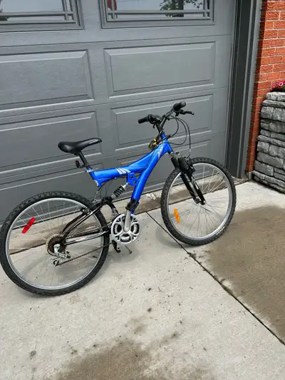 Nice blue sportex adult bike $85 OBO