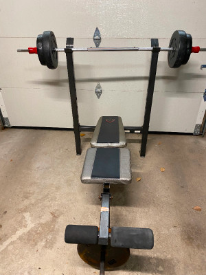 Flat Weight Bench | Buy or Sell Used Exercise Equipment in Ontario ...