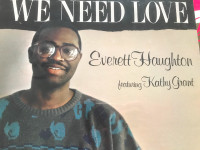 Rare 80’s Gospel  funk LP sealed mint Everett Haughton