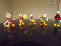 Vintage Disney Ducktales figures 1980s Bully