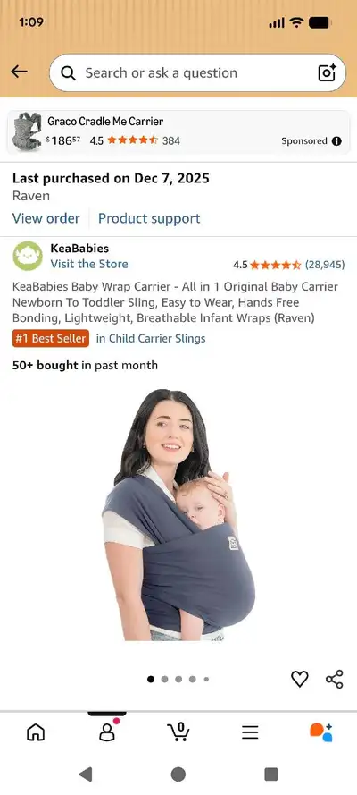  Baby Wrap Carrier , View more