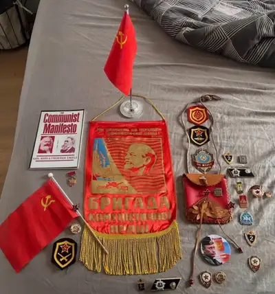 Soviet Union, USSR, Lenin, Marx, Engels memorabilia…, View more