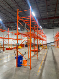 Largest selection of used pallet racking in GTA Available