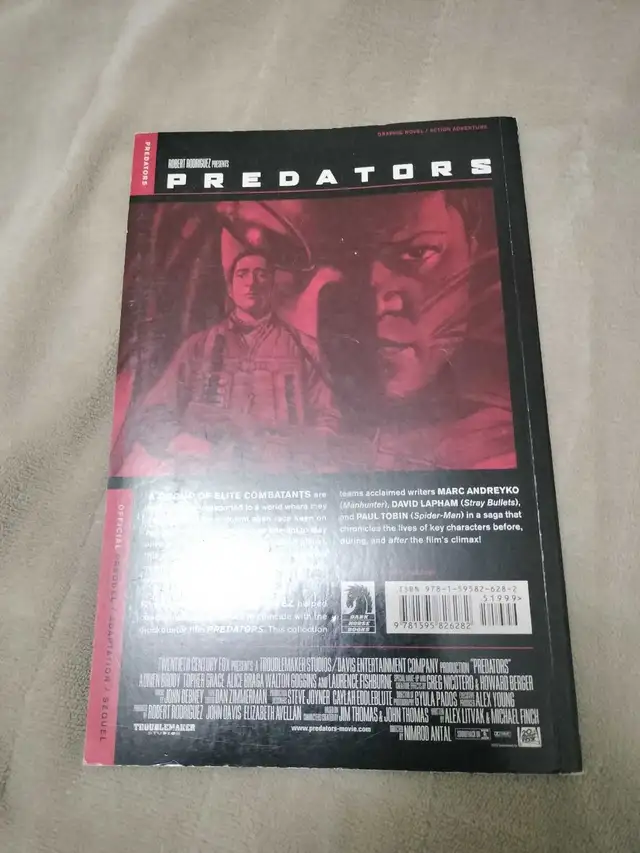 predators graphic novel in Comics & Graphic Novels in Calgary - Image 3