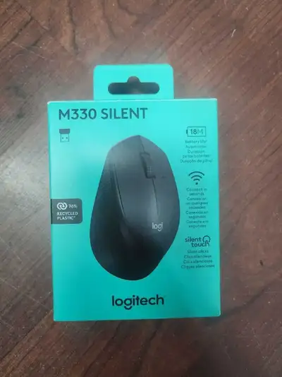 Logitech M330 Silent Mouse - BNIB , View more