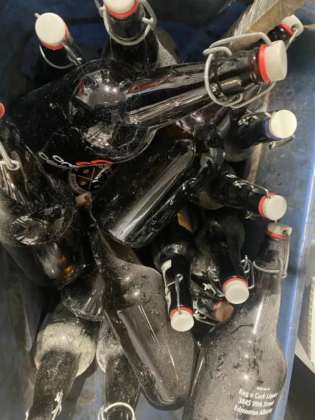 swing top bottles 