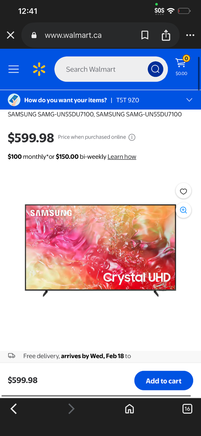 Samsung new 55 tv in General Electronics in Edmonton - Image 2