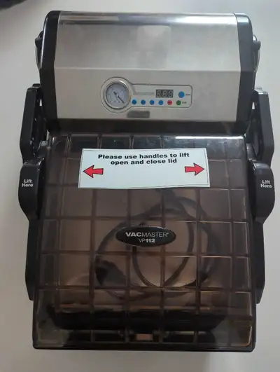 Vacuum pump and rubber seal are both excellent, however there is a good size crack in the gutter whe...