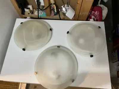 5 used ceiling light fixtures, View more