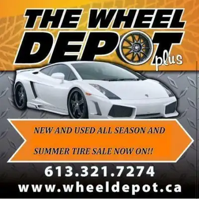 WE HAVE ONE OF THE LARGEST SELECTIONS OF NEW AND USED ALL SEASON/SUMMER TIRES IN STOCK IN THE CITY....
