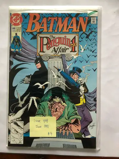 Batman - comic - issue 448 - June 1990 DC Comics Please see my ads for other comics If you buy 10 or...
