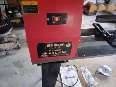 Wood lathe for sale $200.00, View more