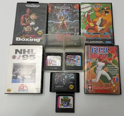 Sege Genesis & Game Gear Games Prices in Ad - NO TRADES, View more