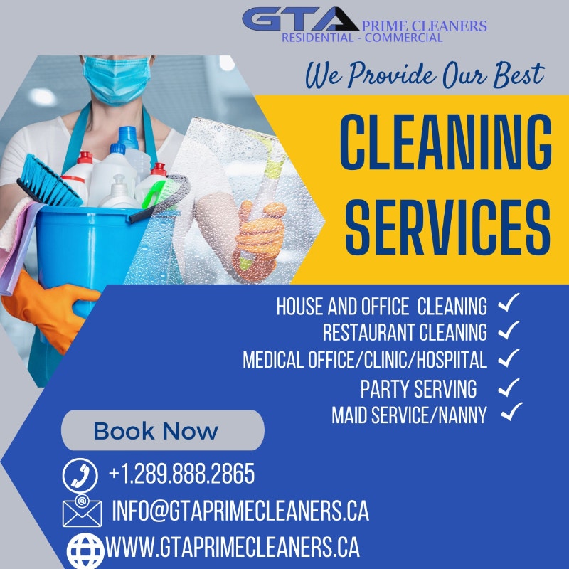 RESIDENTIAL & COMMERCIAL CLEANERS +1.289.888.2865 Cleaners & Cleaning Oakville / Halton