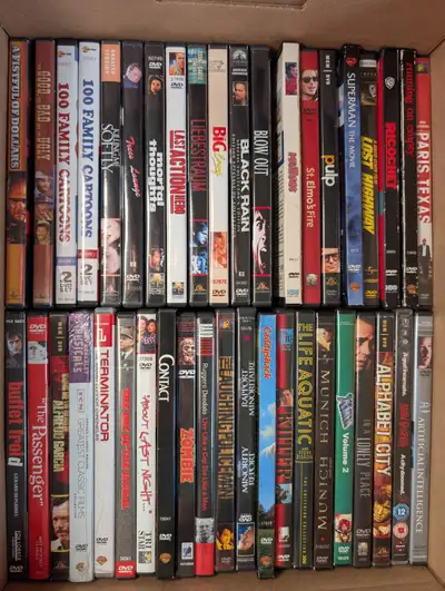 DVD movie blowout, View more