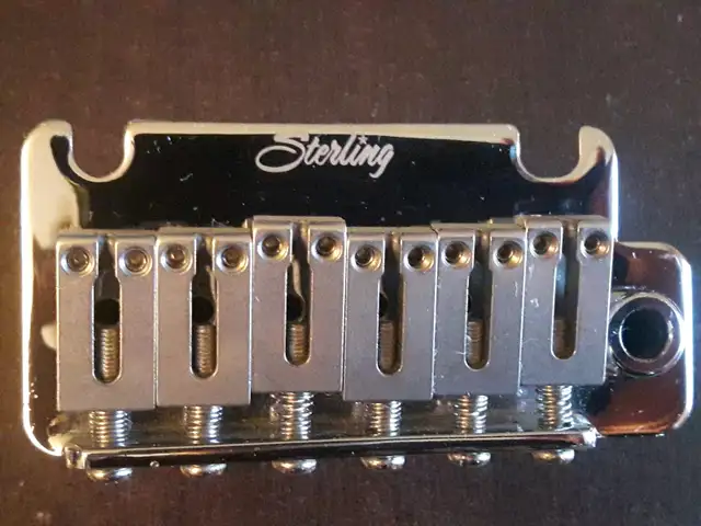 Sterling Guitar Strat Bridge in Guitars in Markham / York Region - Image 3