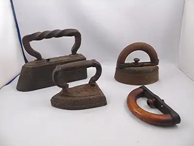 Antique Cast Iron Irons date 1800's, View more