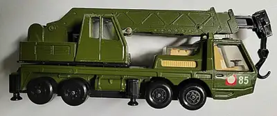 1974 Matchbox Super Kings K-12 Hercules Mobile Crane Military, View more