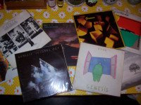 Genesis vinyl record collection