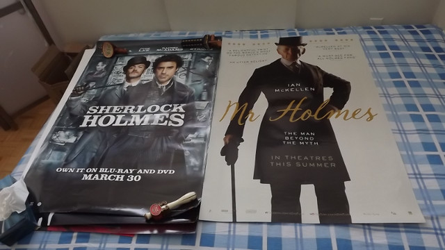 SHERLOCK HOLMES MOVIE POSTERS & BOOKS in Fiction in City of Toronto - Image 2