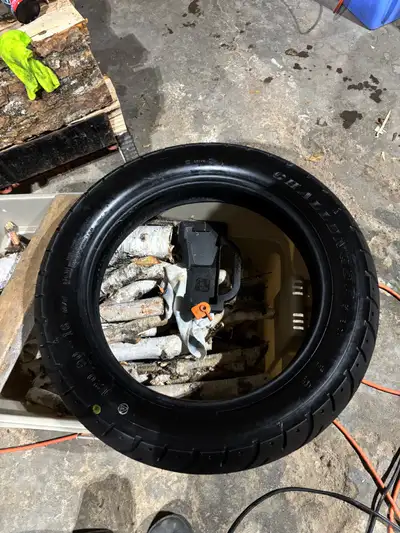 Kendall challenger tire. New 120/90/16. Rear tire $100 obo