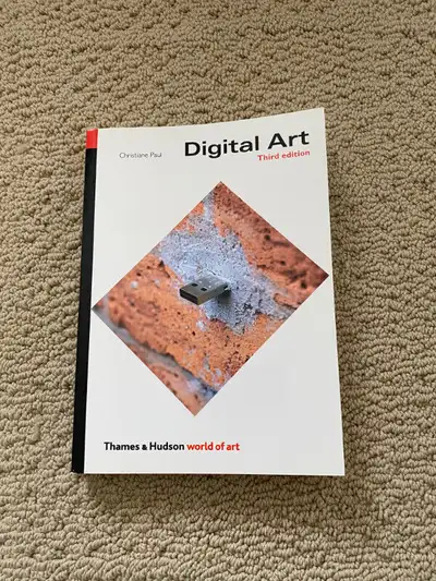 Digital Art Textbook Digital Art 3rd Edition (Christiane Paul) Original Price: $25 Our Price: $5