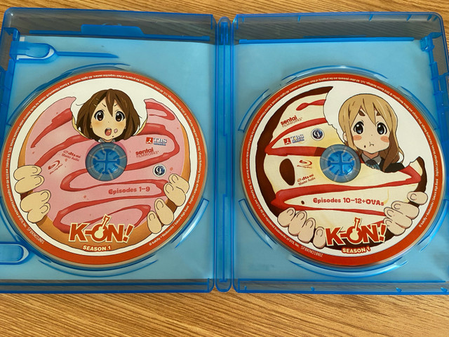 Anime K-ON! Saison 1  Blu-ray dans CD, DVD et Blu-ray  à Saint-Hyacinthe - Image 2