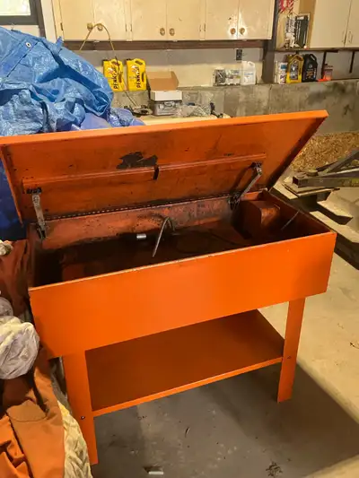 Used parts washer