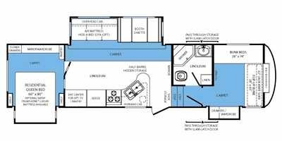 2012 Wildcat by Forest RiverFifth Wheel Series M-323QB  in RVs & Motorhomes in Fredericton