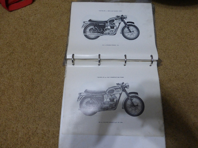 TRIUMPH FACTORY SERVICE MANUAL in Motorcycle Parts & Accessories in St. Albert - Image 3