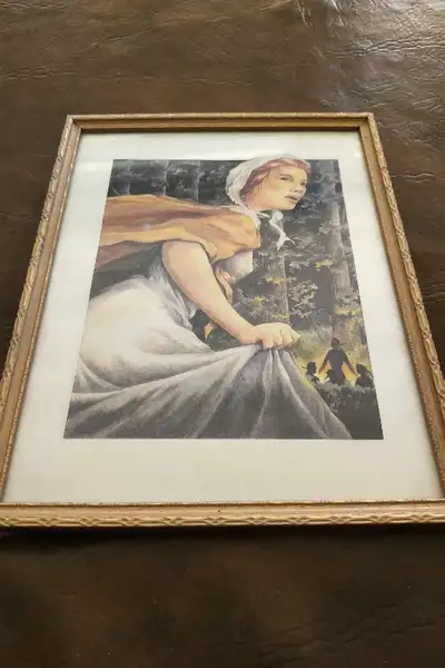 Laura Secord Print, Framed and Under Glass, 10" x 13", View more