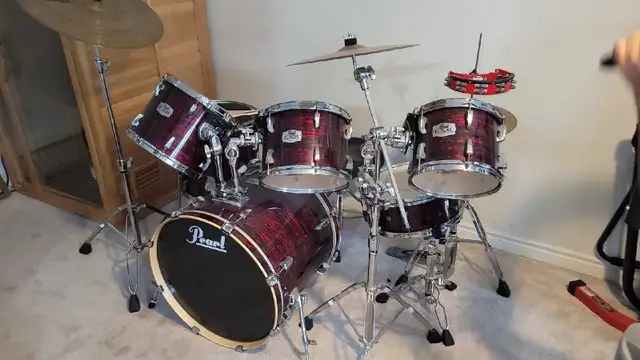 Pearl Export EXR 6-Piece Drum Kit in Drums & Percussion in Oakville / Halton Region - Image 4