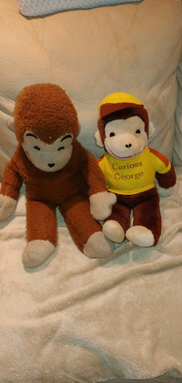 VINTAGE CURIOUS GEORGE MONKEY BROWN Originals