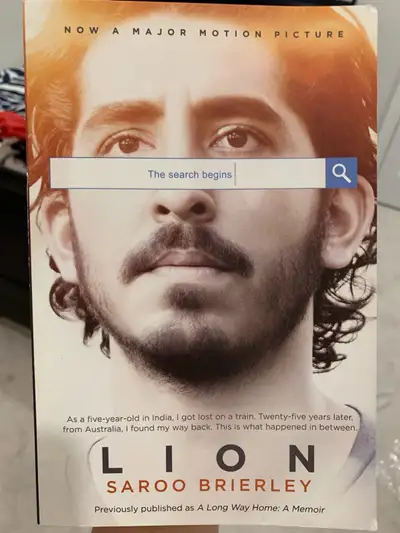 Lion by Saroo Brierley novel, View more