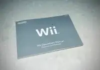 Wii Operations Manual - Like New