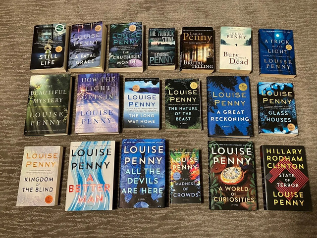 Complete Louise Penny Inspector Gamache Series.  18 + 1 Books! S in Fiction in Winnipeg - Image 2