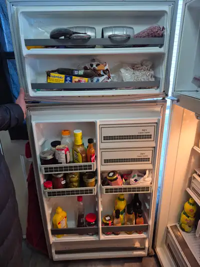 Free Fridge Not the food, View more