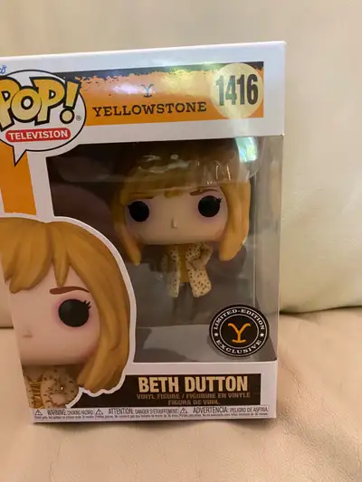 Beth Dutton Metallic Funko Pop, View more