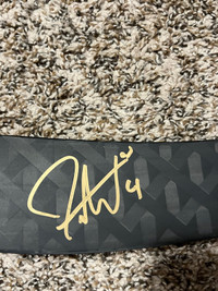 Jett Woo Signed Stick