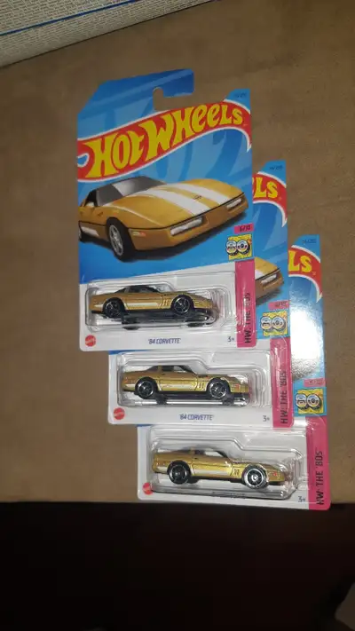 '84 Corvette Hot Wheels 2023 80's #6/10 $5 Each , View more